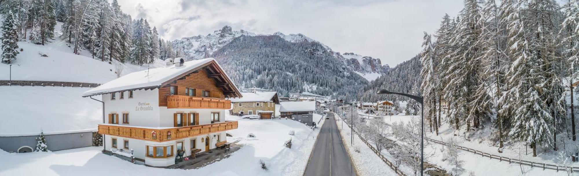 Hotel Garni La Grambla Selva di Val Gardena Exterior foto