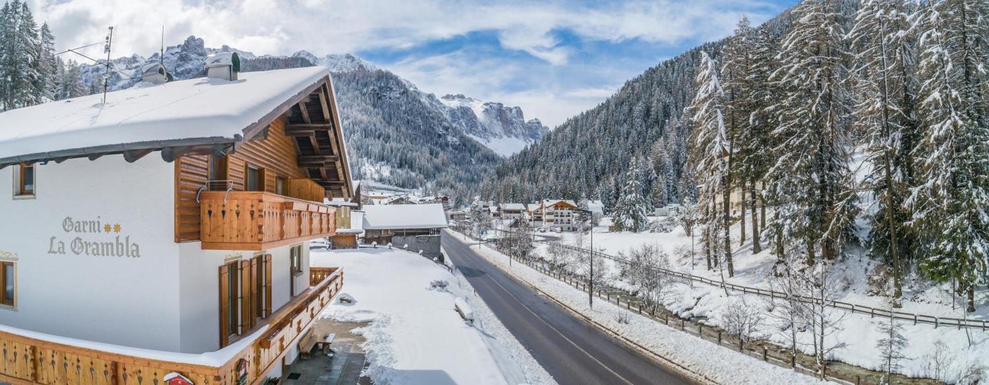 Hotel Garni La Grambla Selva di Val Gardena Exterior foto